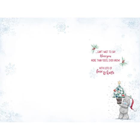 Amazing Husband Verse Me to You Bear Christmas Card Extra Image 1